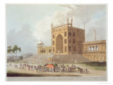 Eastern Gate of Jummah Musjid at Delhi, Oriental Scenery: Twenty Four Views in Hindoostan, 1795