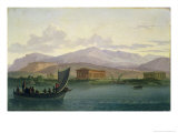 Buy Artists Approaching the Ruins of Paestum, 1793 at AllPosters.com