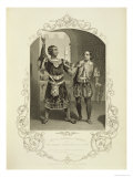 Mr G. V. Brooke as Othello and James Bennett as Iago, Othello by William Shakespeare