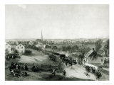 The Retreat of the British from Concord, April 1775, Engraved by James Smillie