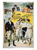 Poster Advertising Whitworth Cycles, Paris