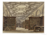 Buy Interior of the Public Library, Cambridge, The History of Cambridge, Engraved by Daniel Havell at AllPosters.com