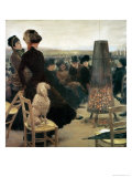 Buy The Races at Auteuil, Part of a Triptych at AllPosters.com