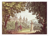 Buy The Gardens of Windsor Castle, Set Design For the Opera Anna Bolena, Engraved by Ricordi at AllPosters.com