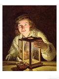 Buy The Young Stableboy with a Stable Lamp, 1824 at AllPosters.com