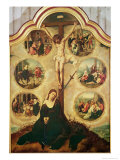 Central Panel of a Triptych Depicting the Seven Sorrows of the Virgin, c.1520-35