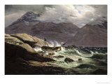 Buy Shipwreck on the Norwegian Coast, 1831 at AllPosters.com