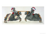 Buy Two Knights at a Tournament, a History of the Development and Customs of Chivalry, c.1842 at AllPosters.com