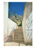 Buy Steps in a Garden, Algeria, 1883 at AllPosters.com