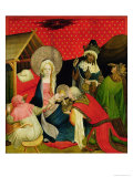 Buy The Adoration of the Magi, Panel from St. Thomas Altar from St. John's Church, Hamburg, Begun 1424 at AllPosters.com