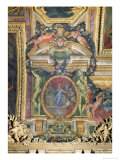 The Foundation of the Hotel Royal Des Invalides in 1674, Ceiling Painting, the Galerie Des Glaces
