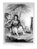 Buy Native Inhabitants, Port Des Francois on the North-West Coast, America, Voyage de La Perouse, 1786 at AllPosters.com