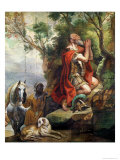 Buy The Prayer of Gideon, Cartoon For a Tapestry at AllPosters.com