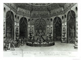 Buy Feast Given in the Little Grounds in Versailles, 1678 at AllPosters.com