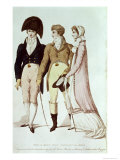 Full and Half Full Dresses For April, Le Beau Monde Or, Literary and Fashionable Magazine, 1809