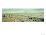 Buy First and Second Corps of the Army Ready For Attending Mass at Batei, 1865 at AllPosters.com