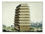 Buy Moveable Tower, a History of the Development and Customs of Chivalry, c.1842 at AllPosters.com