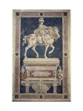Buy Equestrian Monument of Niccolo Marucci Da Tolentino at AllPosters.com