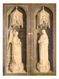 The Annunciation, Outer Panel from the Triptych of Moses and the Burning Bush, c.1476