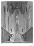 Great Western Hall Leading to the Grand Saloon, Fonthill Abbey, Engraved by c.J. Varrall, 1823