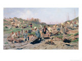 Buy Repair Works on the Railway Line, 1874 at AllPosters.com