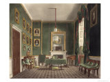Buy Green Closet, Buckingham House, The History of the Royal Residences, Engraved by Daniel Havell at AllPosters.com