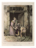 Scene of Cholera, Engraved by Julien, 1832