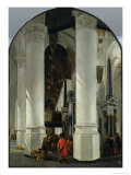 Buy Interior View of the New Church in Delft at AllPosters.com