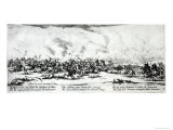 Buy The Battle, Plate 3 from The Miseries and Misfortunes of War, Engraved by Israel Henriet at AllPosters.com