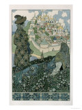 Illustration For Alexander Pushkin's 'Fairytale of the Tsar Saltan', 1905