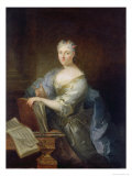 Portrait of the Singer Marie-Louise Desmatins