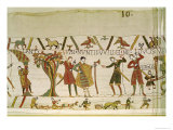 Envoys from Duke William Are Sent to Count Guy of Ponthieu, Bayeux Tapestry, Before 1082