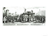 Buy The Wheel, Plate 14 from The Miseries and Misfortunes of War, Engraved by Israel Henriet at AllPosters.com