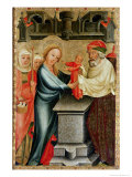 Buy The Presentation of Christ in the Temple, Detail from the Grabow Altarpiece, 1379-83 at AllPosters.com