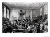 Central Criminal Court, the Old Bailey, Engraved by H. Melville