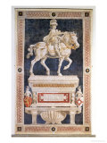 Buy Equestrian Monument to Niccolo Da Tolentino at AllPosters.com