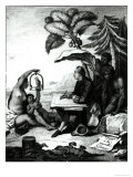 Buy Pierre Sonnerat Drawing a Bird, Voyage a La Nouvelle-Guinee, Engraved by Marie Therese Martinet at AllPosters.com