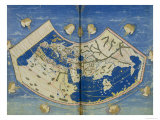 Map of the World with the Twelve Winds