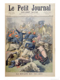 Buy The Defeat of the Tuaregs, Front Cover of Le Petit Journal, 30th April 1894 at AllPosters.com