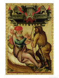 Buy Isaac and Esau from the High Altar of St. Peter's in Hamburg, the Grabower Altar, 1383 at AllPosters.com