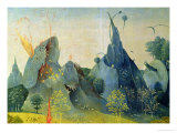 The Garden of Eden, Detail from the Right Panel of the Garden of Earthly Delights, c.1500