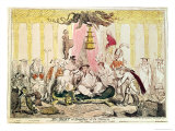 The Court at Brighton a La Chinese, 1816