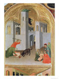 Buy Agostino Novella Rescuing a Child Who Has Been Bitten, Blessed Agostino Novello Altarpiece, c.1328 at AllPosters.com