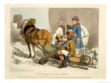 Buy Fins Bringing Live Fish to Market, Etched by the Artist, Published 1804 at AllPosters.com