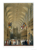 Buy Interior of St George's Chapel, 1838 at AllPosters.com