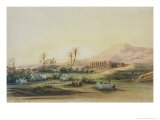 Buy Valley of the Nile with the Ruins of the Temple of Seti I, 1844 at AllPosters.com