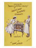 Advertisement For The Albionette Oven, Manufactured by The Albion Lamp Company, 1896