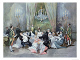 Act II, Scene 10 from Le Reveillon by Henri Meilhac Giclee Print