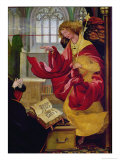 Buy Archangel Gabriel, Detail from the Annunciation from the Isenheim Altarpiece, c.1512-16 at AllPosters.com