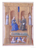 Buy Christ and the Virgin Mary Enthroned, from the Book of Hours of Louis D'Orleans, 1469 at AllPosters.com